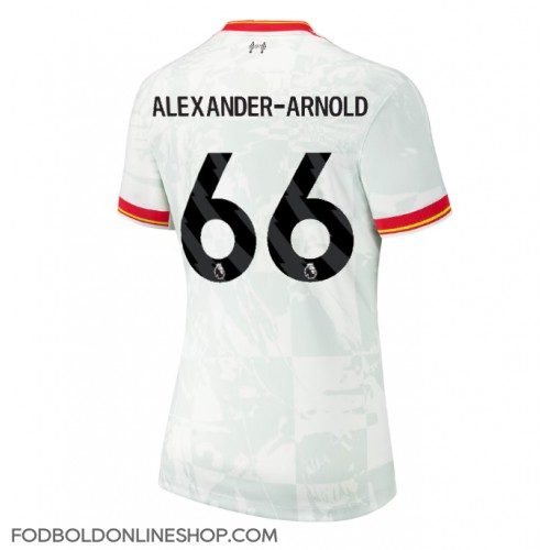 Liverpool Alexander-Arnold #66 Tredjetrøje Dame 2024-25 Kortærmet